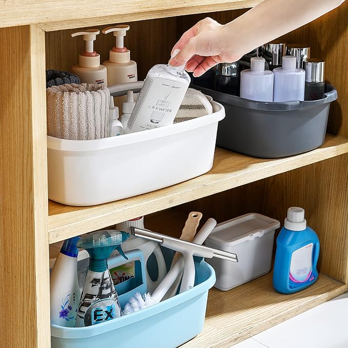 Multi-Purpose Plastic Cleaning Caddy - Image 9