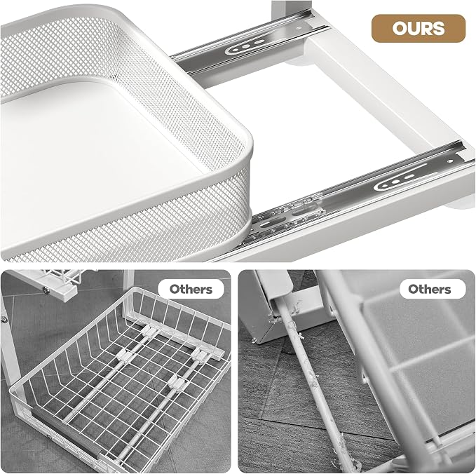 2-Pack 18.5 IN Depth Under Sink Organizer - Image 3