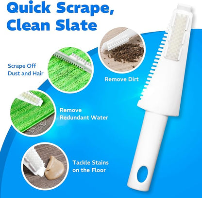 3 Pack Reusable Microfiber Mop Pads, Compatible - Image 3