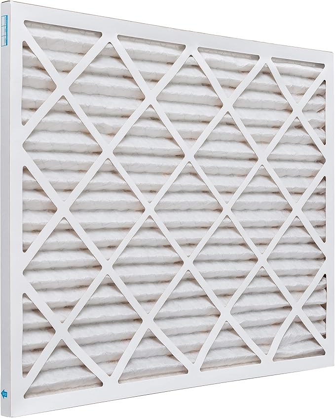 Aerostar 8x10x1 MERV 8, Pleated Air Filter, 8x10x1, Box of 6, Made in the USA