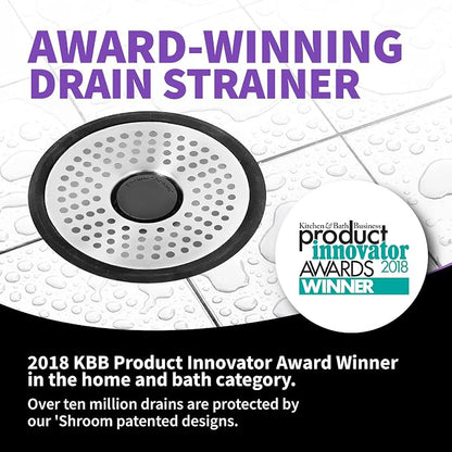 ShowerShroom SHSULT755 Ultra Revolutionary Shower Hair Catcher Drain Protector - Image 5