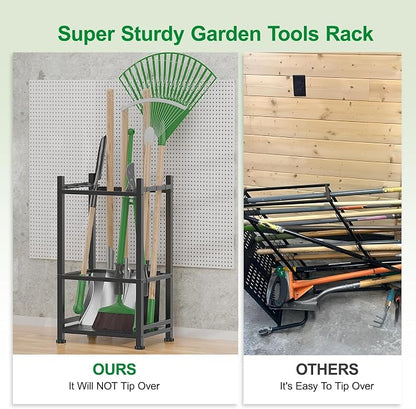 Dirza Garden Tool Organizer, Yard Tool Organizer - Image 3