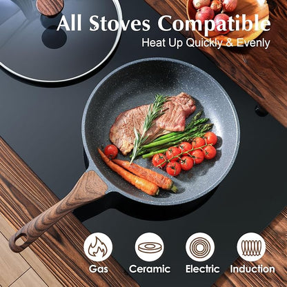 SENSARTE Nonstick Frying Pan Skillet - Image 6