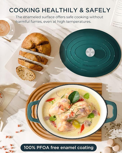 Enameled Cast Iron Dutch Oven - Image 3