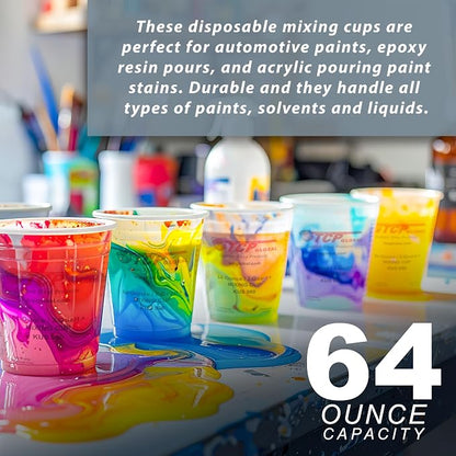 Custom Shop Paint Mixing Cups, 64-Ounce - Image 2