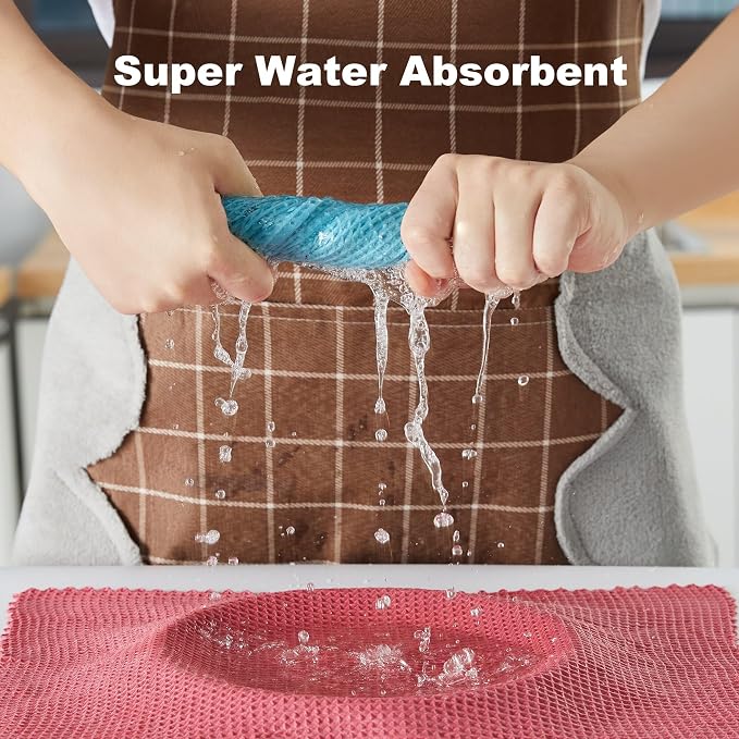 JOYMOOP Microfiber Cleaning Cloth, Reusable Absorbent Microfiber Cleaning Cloths - Image 5