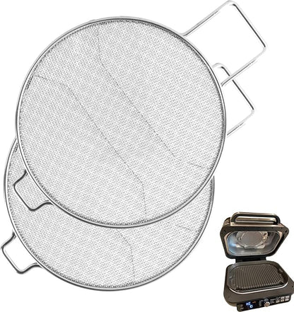 2 Packs Splatter Shield for Ninja IG651 IG600 IG601 Foodi Air Fryer Accessories by WEBROIL