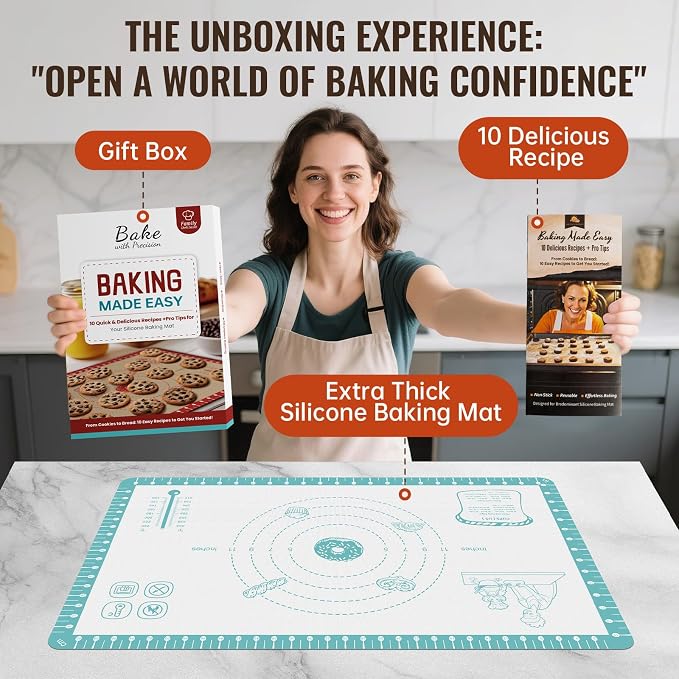 Non Stick Silicone Pastry Mat - Image 3
