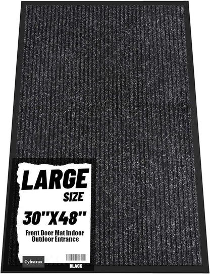 Front Door Mat Indoor Outdoor Entrance, TPR Backing Non-Slip Doormats, Low by Unknown