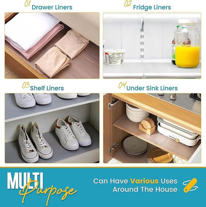Shelf Liner Drawer Liner for Kitchen Cabinets Non-Adhesive by Linda’s Essentials - Image 3