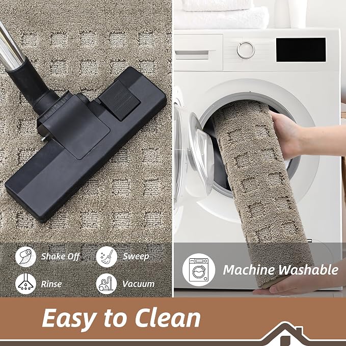 BEQHAUSE Waffle Door Mats Indoor 24"x36", Dog Mat - Image 6