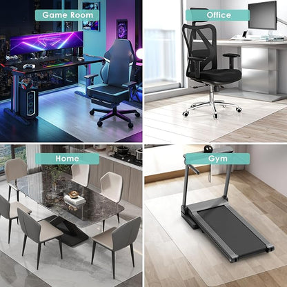 Vicwe Office Chair Mat for Hardwood Floor, Computer Chair Mat for Hardwood - Image 5