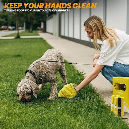 Certified Compostable Dog Poop Bags-270 Bags 18Rolls, Poop Bags - Image 5