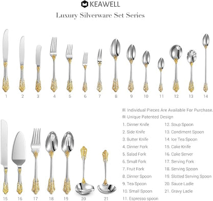 KEAWELL Luxury Gravy Ladle, 18/10 Stainless Steel, Small Gravy Spoon - Image 6