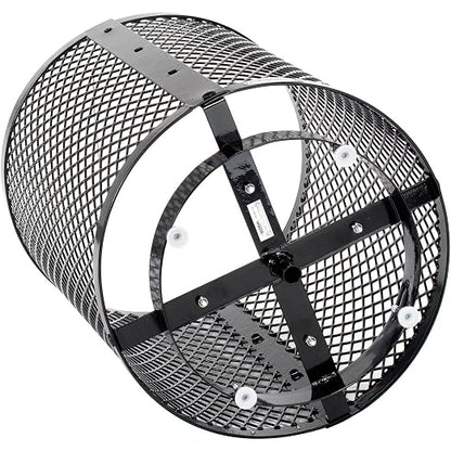 Global Industrial Outdoor Diamond Steel Trash Can - Image 6