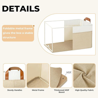 GRANNY SAYS Storage Baskets for Shelves, Closet Organizer Bins, Clothes Storage - Image 4