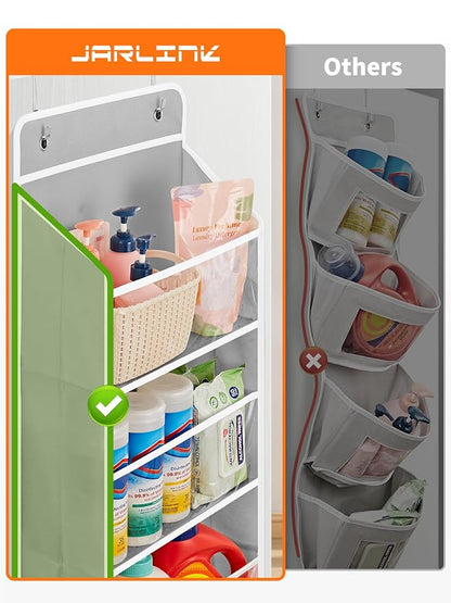 JARLINK Toy Stuffed Animal Storage, Over The Door Organizer W/Clear View Windows - Image 5