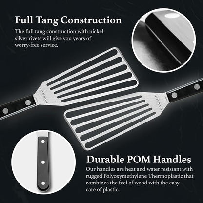 Lamson Metal Spatula Slotted Turner - Image 5