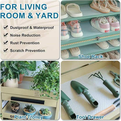 Shelf Liners 10 in x 20 ft EVA Drawer Mats, Non-Adhesive Cupboard Protector - Image 6