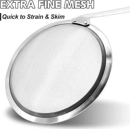Anaeat 4.7" Stainless Steel Fat Skimmer Spoon - Image 4