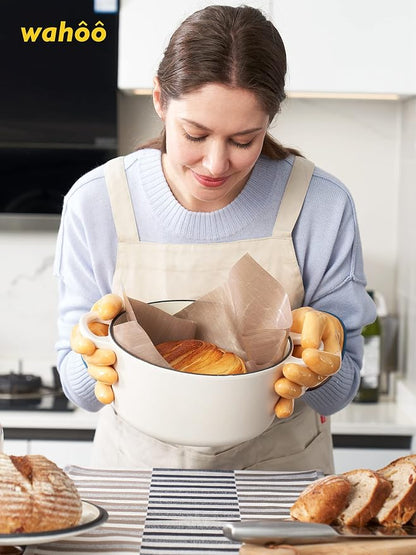LANON Protection wahoo Liquid Silicone Smoker Oven Gloves, Food-Contact Grade - Image 4