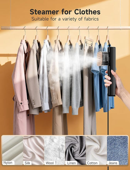 Travel Steamer for Clothes, Portable Handheld Design, Clothing Wrinkles Remover - Image 4