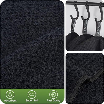 KinHwa Dish Cloths for Washing Dishes Kitchen Towels Microfiber Dish Towels for - Image 3