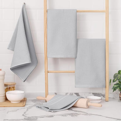 Homaxy 100% Cotton Waffle Weave Kitchen Towels - Image 7