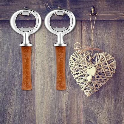 Cunhill 30 Pcs Metal Bottle Opener Blank Bulk Bottle Opener Inserts Parts - Image 6