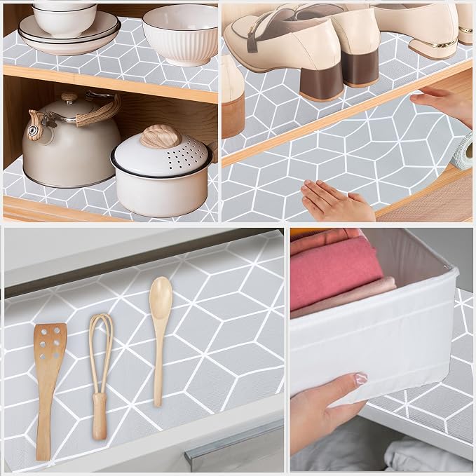 Shelf Liners for Kitchen Cabinets 20 Inch Wide X 20 Ft Non Adhesive Cabinet - Image 6