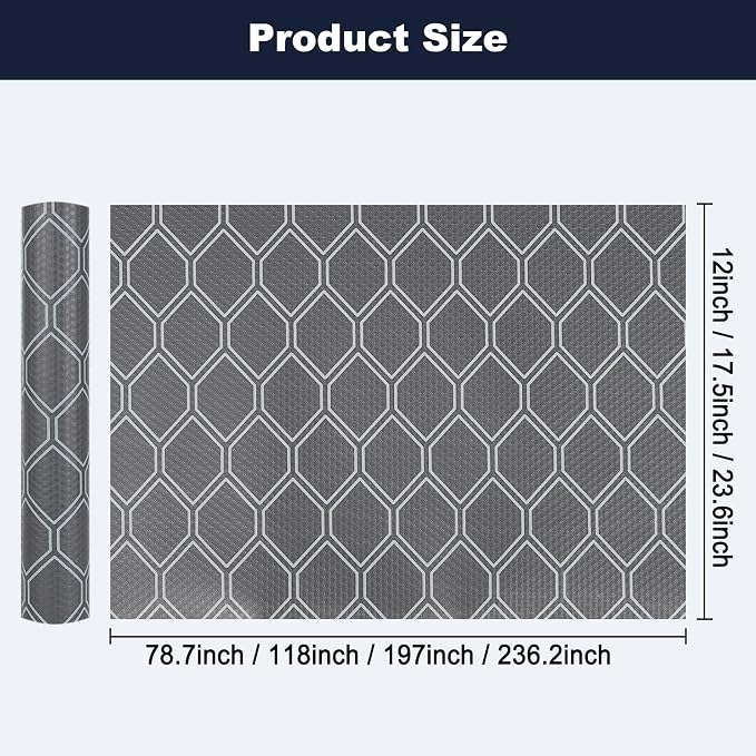 Non Adhesive Shelf Liner, Waterproof Drawer Liners - Image 8
