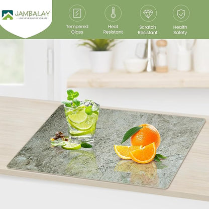 JAMBALAY Tempered Glass Cutting Board - Image 7
