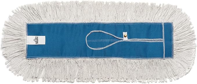 Nine Forty Industrial-Grade 48x5 Cotton Dust Mop Head Refills, Perfect by NineForty