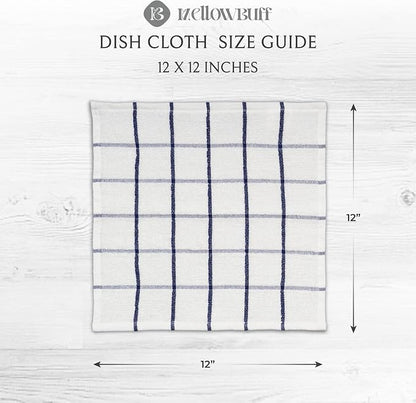 100% Cotton Terry Dish Cloth & Dish Towel, 6 Pack, Super Soft and Absorbent - Image 4