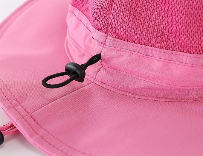 Connectyle Women's UPF 50+ Sun Hat UV Protection Wide Brim Bucket Hat Summer Beach Hats Fishing Hiking Outdoor Safari Hats