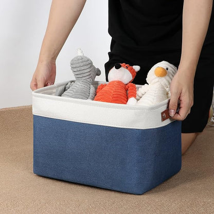 DULLEMELO Fabric Storage Bins, Foldable Storage Baskets - Image 3