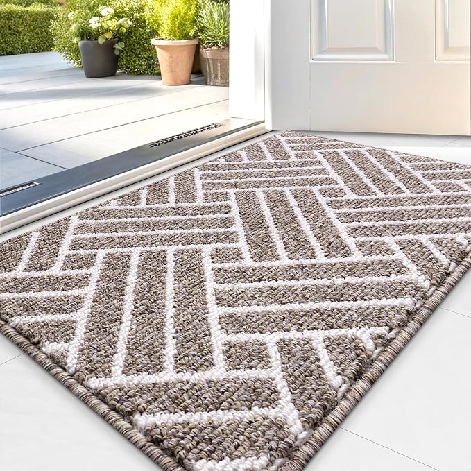 OLANLY Indoor Door Mat, 32x20 Inch, Dirt Resistant and Absorbent, Non-Slip by OLANLY