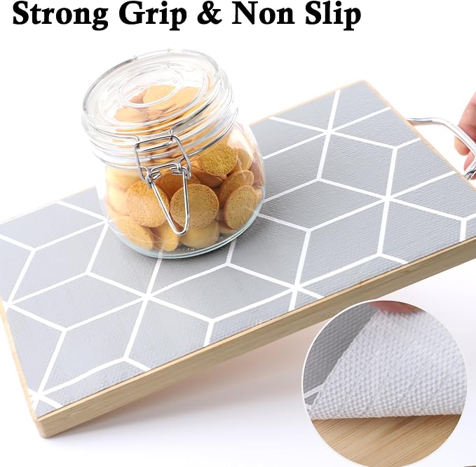 Shelf Drawer Liner Non Slip 12 Inch Wide X 20 Ft Non Adhesive Kitchen Cabinet - Image 4