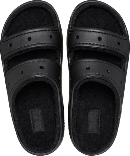 Crocs Unisex Adult Classic Cozzzy Towel Sandals, Fuzzy Slippers and Slides - Image 4