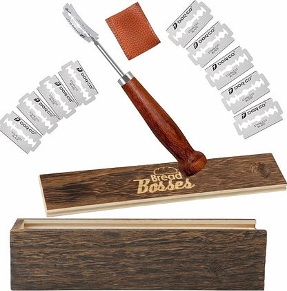 Bread Bosses Bread Bakers Lame Slashing Tool -Dough Making Slasher Tools Baking by BreadBosses