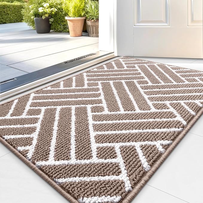 OLANLY Indoor Door Mat, 36x24 Inch, Dirt Resistant and Absorbent, Non-Slip by OLANLY