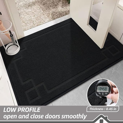 BEQHAUSE Door Mat 36" x 60", Non-Slip Door Mats Indoor Entryway Rugs Washable - Image 3