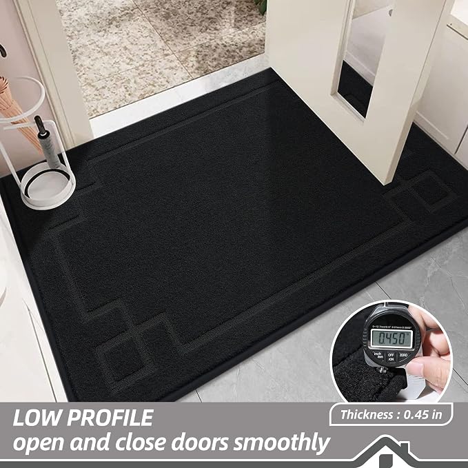 BEQHAUSE Door Mat 24" x 60", Non-Slip Door Mats Indoor Entryway Rugs Washable - Image 6