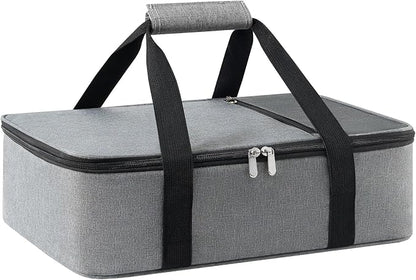 Insulated Casserole Carrier for Hot or Cold Food, Pie Carrier Bag Lunch Tote by MIAOJIE