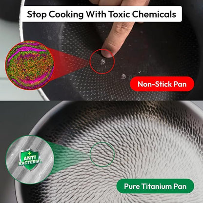 Plateful Titanium Pan For Cooking 12" - Image 3