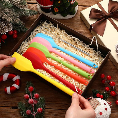 Baderke 24 Set Small Wire Whisk and Silicone Spatula Set Bulk - Image 6