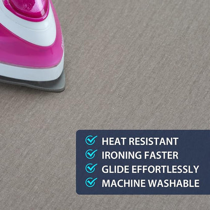 Seiritex Small Ironing Board Cover 13 x 37 inch, Fits Over The Door Ironing - Image 4