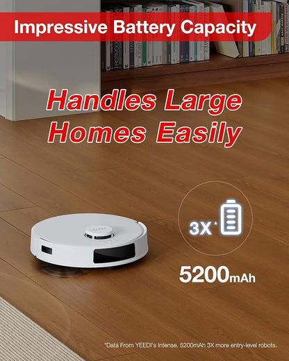 Yeedi C12 Robot Vacuum Cleaner and Mop, 8000Pa Strong Suction, ZeroTangle Brush - Image 6