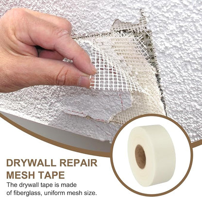 PATIKIL Drywall Repair Mesh Tape, 3 inch x 328 ft Fiberglass Repair Patch - Image 5