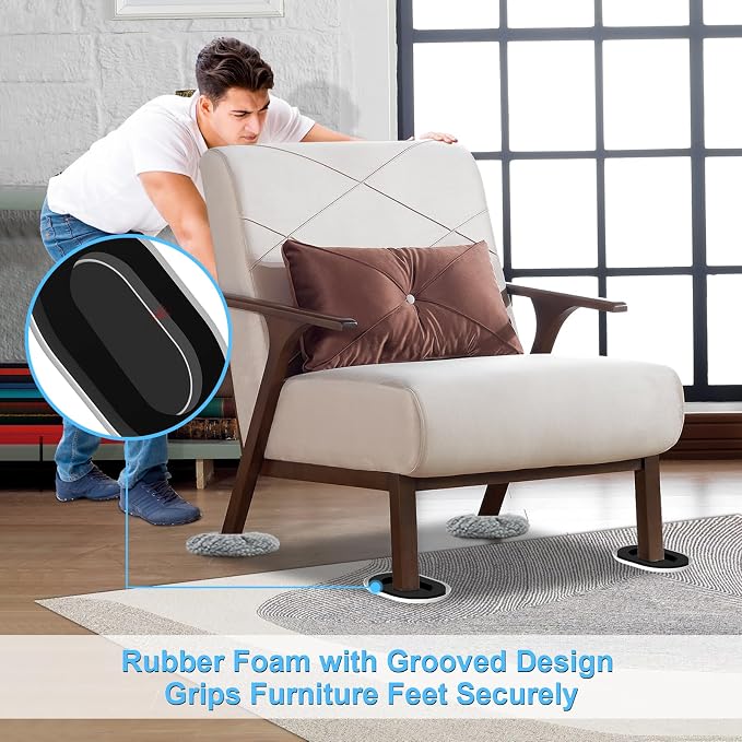 Furniture Sliders for Hardwood Floors: Multi-Surface 3-in-1 Furniture Movers - Image 4